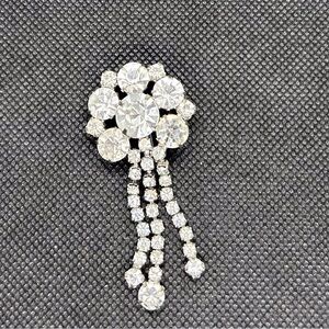 Vintage Diamonte Brooch